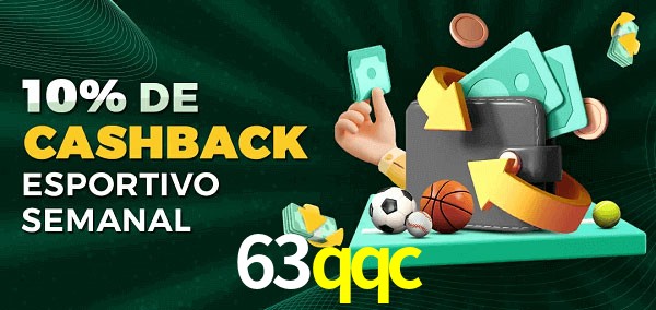 10% de bônus de cashback na 63qqc