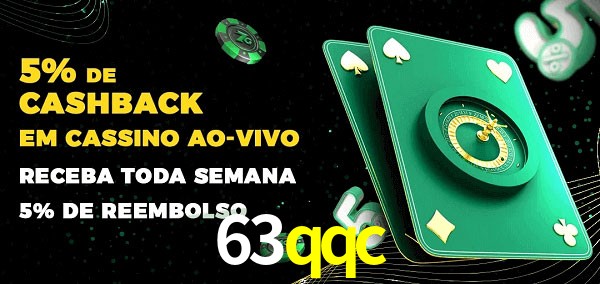Promoções do cassino ao Vivo 63qqc